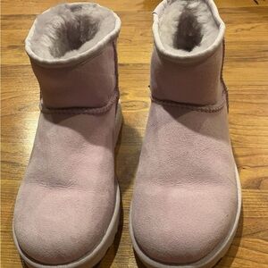 Purple Mini Uggs Size 8